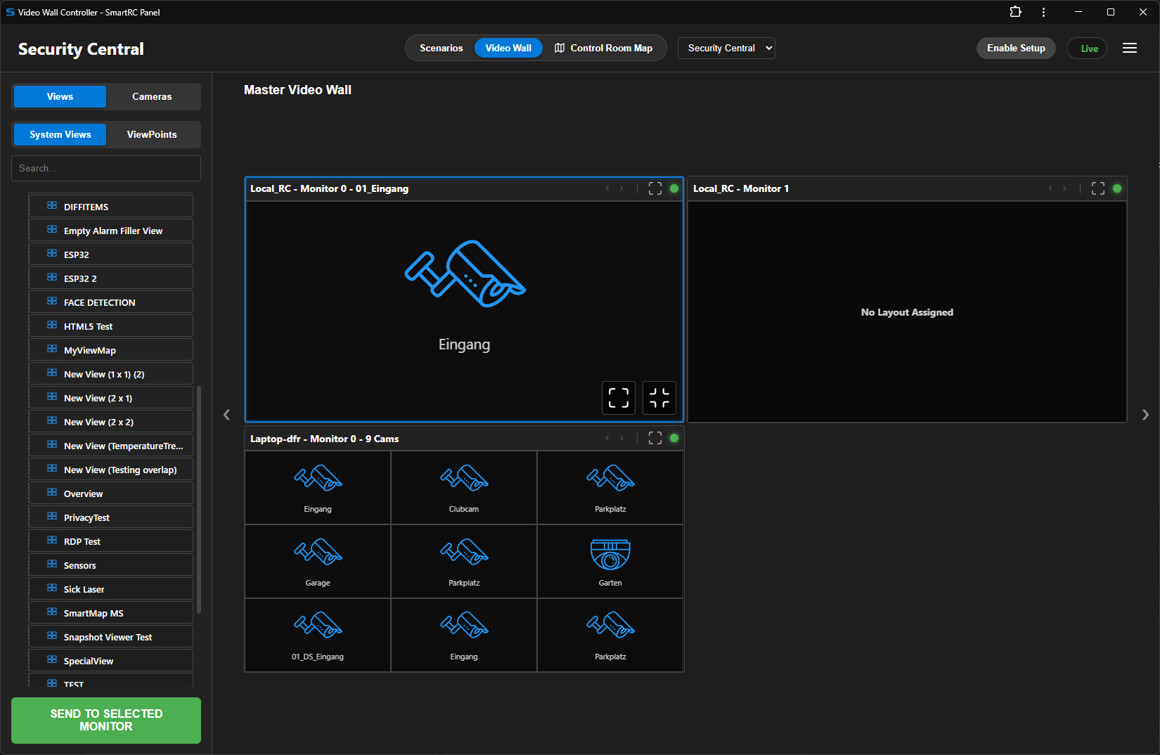 Smart RC Controller - Video Wall Control
